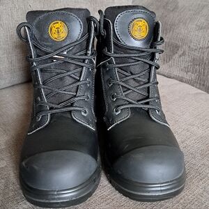 Tiger Steel Toe Work Boots 8.5